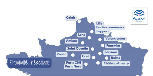 carte Agences Agenor